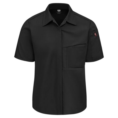 Women's Poplin Airflow Cook Shirt with OilBlok Thumbnail