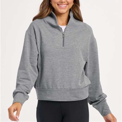 Women's Dream Crop Fleece Quarter-Zip Thumbnail