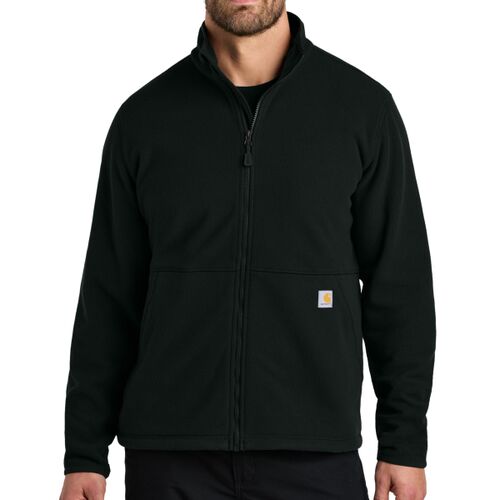 Textured Full Zip Fleece Jacket Thumbnail