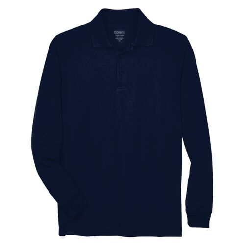 Men's Tall Pinnacle Performance Long Sleeve Piqué Polo Thumbnail