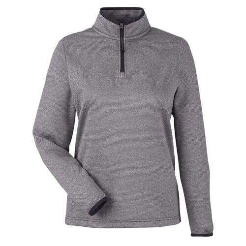 Women's Venture Heathered Stripe Quarter-Zip Pullover Thumbnail