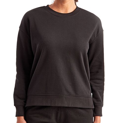 Women's Billie Side-Zip Crewneck Sweatshirt Thumbnail