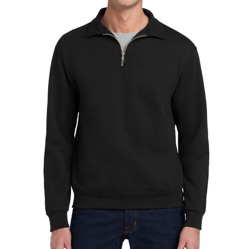 Super Sweats ® NuBlend ® 1/4 Zip Sweatshirt with Cadet Collar Thumbnail