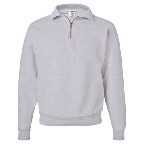 Unisex Super Sweats NuBlend® Quarter-Zip Cadet Collar Sweatshirt Thumbnail