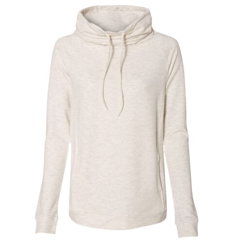 Women’s HeatLast™ Fleece Faux Cashmere Funnel Neck Sweatshirt Thumbnail