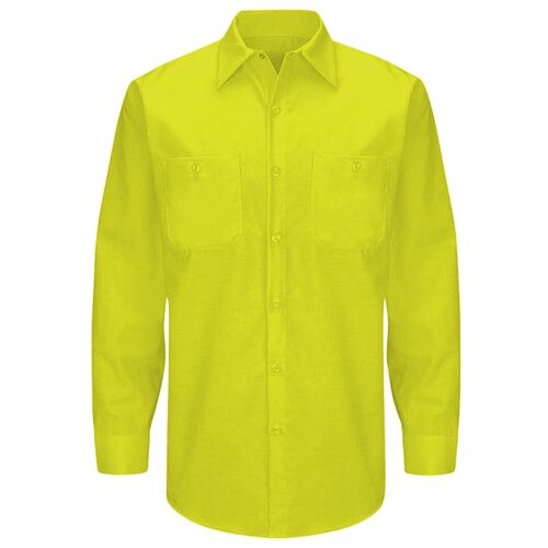 Men's Enhanced & Hi-Visibility Long Sleeve Work Shirt Thumbnail