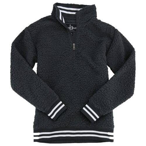 Unisex Varsity Sherpa Quarter-Zip Pullover Thumbnail