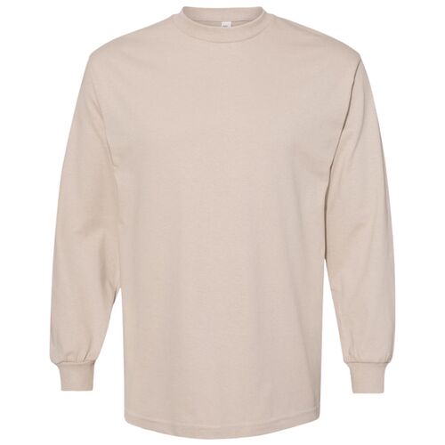 Unisex Heavyweight Cotton Long Sleeve Tee Thumbnail