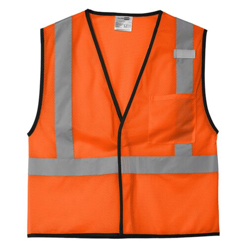 Ansi 107 Class 2 Economy Mesh One Pocket Vest Thumbnail