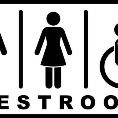Restroom Public Sign Thumbnail