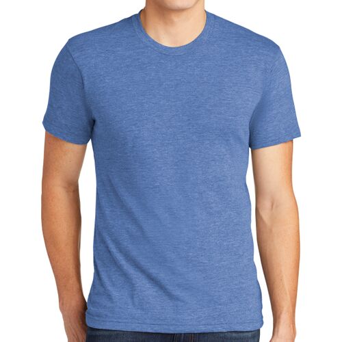 Tri Blend Short Sleeve Track T Shirt Thumbnail