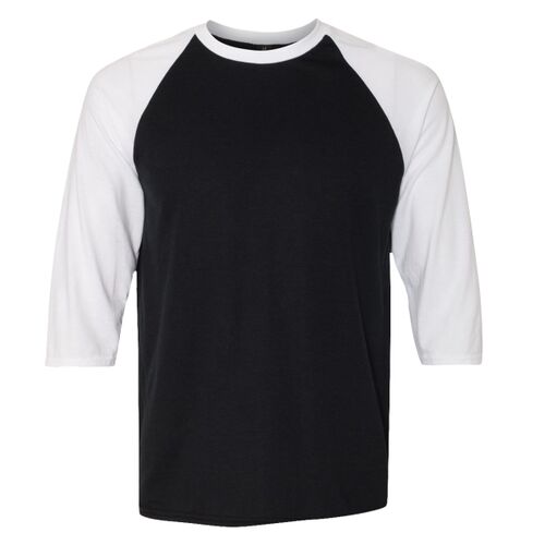 Triblend Raglan Three-Quarter Sleeve T-Shirt Thumbnail