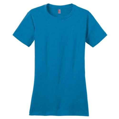 DM104L ™ Ladies Perfect Weight ® Crew Tee Thumbnail