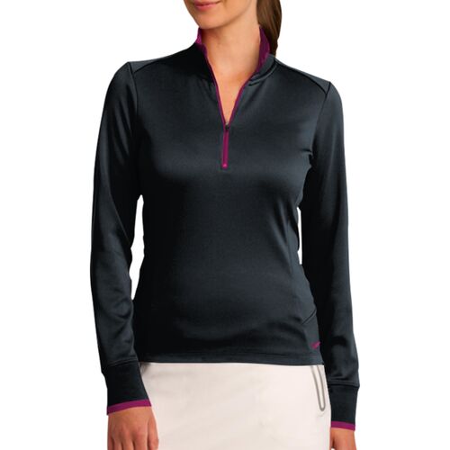 Nike Golf Ladies Dri FIT 1/2 Zip Cover Up Thumbnail