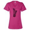 Women’s Relaxed Jersey V-Neck Tee Thumbnail