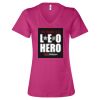 Women’s Relaxed Jersey V-Neck Tee Thumbnail