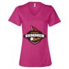 Women’s Relaxed Jersey V-Neck Tee Thumbnail