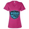Women’s Relaxed Jersey V-Neck Tee Thumbnail