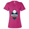 Women’s Relaxed Jersey V-Neck Tee Thumbnail