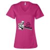 Women’s Relaxed Jersey V-Neck Tee Thumbnail