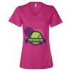 Women’s Relaxed Jersey V-Neck Tee Thumbnail
