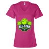 Women’s Relaxed Jersey V-Neck Tee Thumbnail