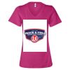 Women’s Relaxed Jersey V-Neck Tee Thumbnail
