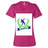 Women’s Relaxed Jersey V-Neck Tee Thumbnail