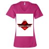 Women’s Relaxed Jersey V-Neck Tee Thumbnail