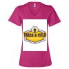 Women’s Relaxed Jersey V-Neck Tee Thumbnail