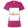 Women’s Relaxed Jersey V-Neck Tee Thumbnail
