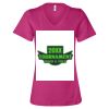 Women’s Relaxed Jersey V-Neck Tee Thumbnail