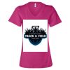 Women’s Relaxed Jersey V-Neck Tee Thumbnail