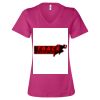 Women’s Relaxed Jersey V-Neck Tee Thumbnail