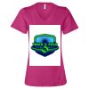 Women’s Relaxed Jersey V-Neck Tee Thumbnail