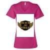 Women’s Relaxed Jersey V-Neck Tee Thumbnail