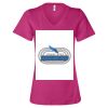 Women’s Relaxed Jersey V-Neck Tee Thumbnail
