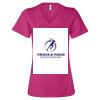 Women’s Relaxed Jersey V-Neck Tee Thumbnail