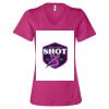 Women’s Relaxed Jersey V-Neck Tee Thumbnail