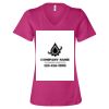 Women’s Relaxed Jersey V-Neck Tee Thumbnail