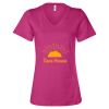 Women’s Relaxed Jersey V-Neck Tee Thumbnail
