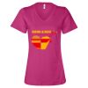 Women’s Relaxed Jersey V-Neck Tee Thumbnail