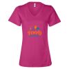 Women’s Relaxed Jersey V-Neck Tee Thumbnail