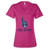 Women’s Relaxed Jersey V-Neck Tee Thumbnail