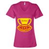 Women’s Relaxed Jersey V-Neck Tee Thumbnail