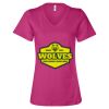 Women’s Relaxed Jersey V-Neck Tee Thumbnail