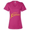 Women’s Relaxed Jersey V-Neck Tee Thumbnail