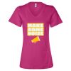 Women’s Relaxed Jersey V-Neck Tee Thumbnail