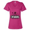 Women’s Relaxed Jersey V-Neck Tee Thumbnail