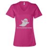 Women’s Relaxed Jersey V-Neck Tee Thumbnail